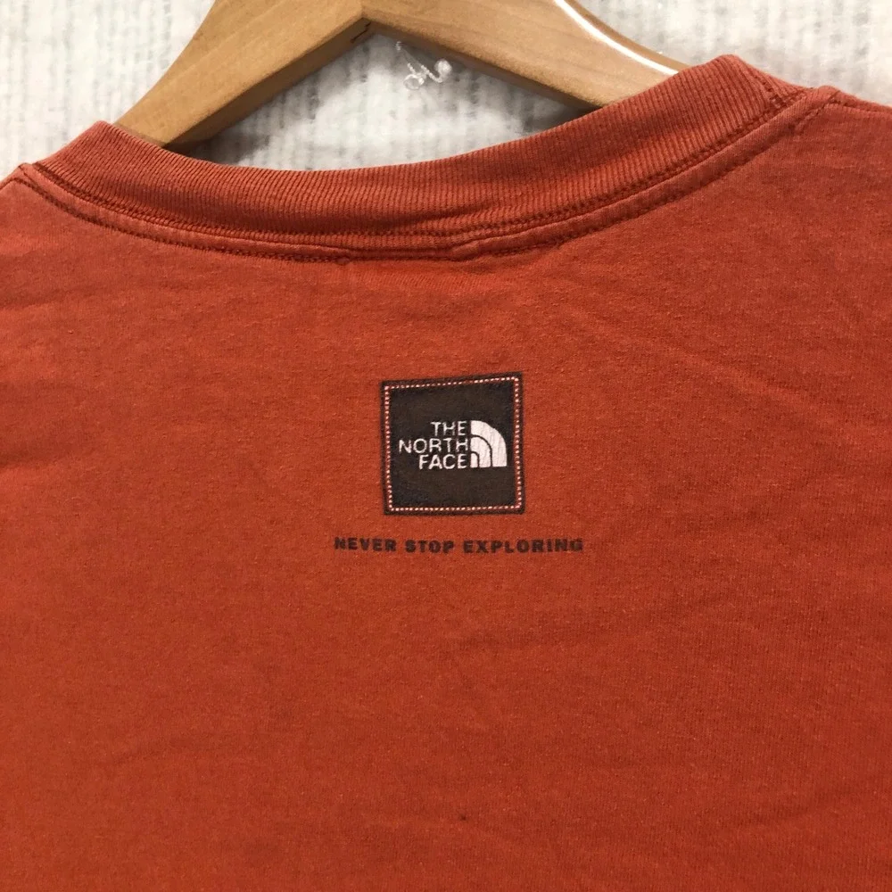 The North Face Mens XL Graphic T-Shirt Burnt Orange Berkeley Cal Est 1968 Tee